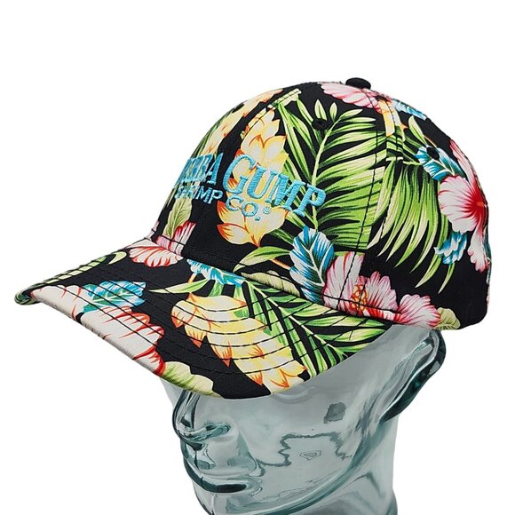Bubba Gump Shrimp Company Hawaiian Floral Tropical Snapback Hat Embroidered - Picture 8 of 12